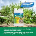 Monterey Nematode Control - Organic Gardening Control of Plant Parasitic Nematodes - 1 Quart - Apply with Sprayer, or as Drench