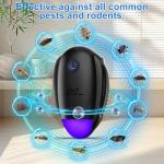 Upgraded Ultrasonic Repellent 6 Packs, 2025 Indoor Ultrasonic Repeller for Bugs,Mosquito,Roach, Ant, Rodent, Mouse, Spider for House, Office, Garage, Supermarket, Electronic Plug in Pest Control