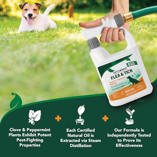 Vet's Best Flea and Tick Yard Spray - 32oz