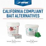 Bait Block Peanut Butter Flavor Rodenticide – 9 lb. Pail – Effective Rodent Control Bait Blocks – Long-Lasting and Easy to Use