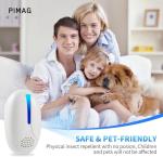2025 Upgraded Ultrasonic Repellent Indoor, Mouse Traps Insert Plug in, Pest Control Repellent Ant,Roach,Rodent, Mouse, Bugs, Mosquito, Spider, for Home, Office, Warehouse 6 Packs