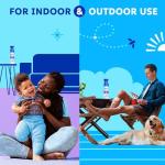 Zevo Flying Insect Killer Spray - Bug Spray for Home Use - Versatile Gnat, Mosquito, Fruit Fly Killer & More - with Rosemary & Cornmint Oil - for Indoor & Outdoor Use (3 Bottles)