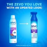 Zevo Flying Insect Killer Spray - Bug Spray for Home Use - Versatile Gnat, Mosquito, Fruit Fly Killer & More - with Rosemary & Cornmint Oil - for Indoor & Outdoor Use (3 Bottles)