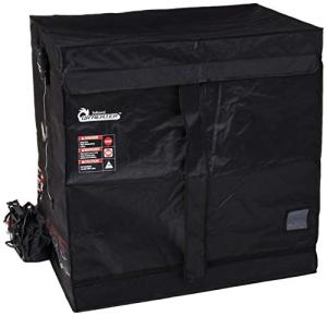 Dr Infrared Heater Upgraded Version 2-Tier 18 Cubic feet Portable Bedbug Heater with Thermometer and Timer, Black, Big (DR-122)