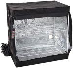 Dr Infrared Heater Upgraded Version 2-Tier 18 Cubic feet Portable Bedbug Heater with Thermometer and Timer, Black, Big (DR-122)