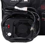 Dr Infrared Heater Upgraded Version 2-Tier 18 Cubic feet Portable Bedbug Heater with Thermometer and Timer, Black, Big (DR-122)