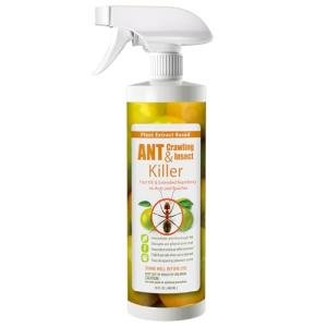 EcoVenger Ant Killer & Crawling Insect Killer (Citrus Scent) 16 oz, Kills Fast in Minutes, Also Kills Spiders, Centipedes & More, Repels with Residual, Natural & Non-Toxic, Safe for Children & Pets