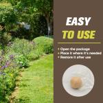 Mole Repellent for Lawns, Gopher Repellent, Groundhog Vole Repellant Outdoor, Keep Moles Out of Garden/Lawn, Pet Safe Mole Repellant, Lasting Protection, Easy to Use-10P