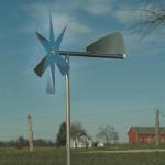 Lehman's Mole Chasing Humane Deterrent Windmill Covers 20,000 Feet Using Vibrations from Wind, Single