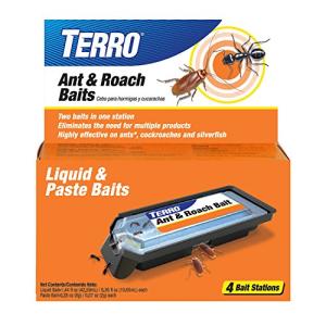 Terro T360 Ant & Roach Bait - Indoor Ant Killer and Roach Killer - Attracts and Kills Ants, Roaches, and Silverfish