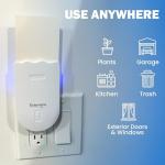 Extermina Flying Insect Trap with UV Light - 24/7 Continuous Catch for House Flies, Fruit Flies & Gnats - 5 Refills Included
