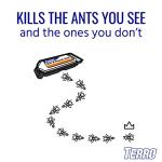 Terro T360 Ant & Roach Bait - Indoor Ant Killer and Roach Killer - Attracts and Kills Ants, Roaches, and Silverfish