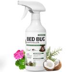 Bed Bug Killer Spray, 16oz Natural Plant-Based Bedbug Pest Sprays, Non-Toxic Bedbug & Dust Mite Treatment, Effectively Kills Bed Bugs, Mites & Eggs
