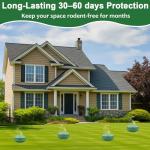 28-Pack Natural Mouse Repellent for Indoor and Outdoor