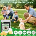 12 Pack Natural Mole Repellent for Yard
