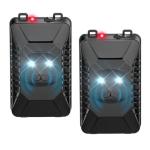 BORHOOD Ultrasonic Rodent Repellent, 2 Pack Plug-in Mouse Rat Pest Bat Squirrels Skunks Repellent for Car with Battery Powered Under Hood, Keep Mice Out of Cars Engines, Indoor, Outdoor, Garage, Hoom