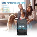 BORHOOD Ultrasonic Rodent Repellent, 2 Pack Plug-in Mouse Rat Pest Bat Squirrels Skunks Repellent for Car with Battery Powered Under Hood, Keep Mice Out of Cars Engines, Indoor, Outdoor, Garage, Hoom