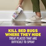 Ortho Home Defense Max Bed Bug & Flea Killer Powder, 12 oz. – Apply to Cracks and Crevices for Up to 8 Months of Control