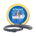 ADAMS Flea & Tick Collar for Dogs & Puppies, 2 Pack, 12 Month Protection, Adjustable One Size, Kills Fleas, Ticks & Repels Mosquitoes, Excluding California
