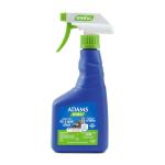 Adams Botanicals Flea and Tick Pet and Home Spray, Kills Fleas and Ticks; Plant-Based Protection with Essential Oils; Controls Fleas and Ticks in pet Bedding; 16 Ounces