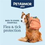 PetArmor Plus Flea and Tick Prevention for Dogs, Dog Flea and Tick Treatment, 1 Dose, Waterproof Topical, Fast Acting, X-Large Dogs (89-132 lbs)