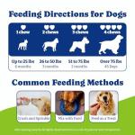 Flea & Tick Prevention for Dogs Chewables, YoYoBay Natural Dog Fleas and Ticks Control Supplement, Dogs Supplement, Natural Shield 5-in-1 Protection, Beef & Carrot Flavor, 180 Soft Chews *2 Pack