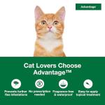 Advantage Topical Cat Flea Treatment and Prevention for Small Cats 2-9 lbs. | Apply Flea Drops Monthly | 2 Treatments