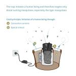 Biogents Mosquitaire Outdoor Mosquito Trap with Sweetscent Lure | Eco-Friendly, Pesticide-Free, Pet-Safe Repellent Alternative | Electric Catcher for Comprehensive Mosquito Control