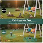 8 Pack Mole Repellent Solar Powered, Upgrade 2025 Waterproof Ultrasonic Gopher Vole Repellent Outdoor, Rat, Squirrel, Skunk, Repellent for Lawn Garden & Yard