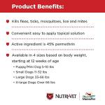 Nutri-Vet Defense Flea & Tick Control for Puppies