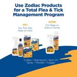 Zodiac Spot On Flea & Tick Control Puppies, Toys and Miniature Dogs 7-15 lbs 4 Pack