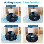 Ultrasonic Pest Repellent Plug in, Indoor Pest Rodent Control for Mouse Mice Rat Squirrel Bat Roach Spider Ant Bug, Electronic Repelling Device Mouse Traps for House Kitchen Garage Basement