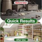 Pest Rodent Repellent, 25 Pack Peppermint Oil Mouse Traps Balls for Rat Mice, Ant, Roach, Spider, Squirrel, Insect Control Mouse Deterrent for Indoor Outdoor Use, for Garden & Home, Family & Pet Safe