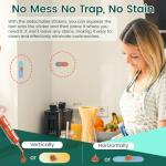 Large Roach Killer Gel Bait 2 Pack, Fast-Acting Indoor Cockroach Infestation Elimination, Long-Lasting Nest Destroyer with No-Mess Formula & Placement Stickers (20g Each, German Roach Targeted)