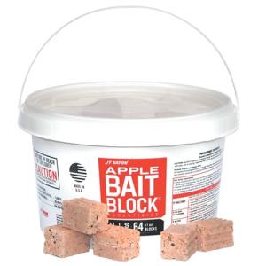 Bait Block Apple Flavor Rodenticide – 4 lb. Pail – Effective Rodent Control Bait Blocks – Long-Lasting and Easy to Use