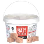 Bait Block Apple Flavor Rodenticide – 4 lb. Pail – Effective Rodent Control Bait Blocks – Long-Lasting and Easy to Use