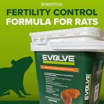 Evolve Rat Birth Control Soft Bait Sausages – 6 lbs | Scientifically Proven Rat Population Control | Not a Poison, Eco-Conscious, Long-Term Population Management