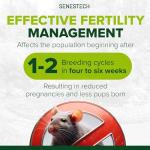 Evolve Rat Birth Control Soft Bait Sausages – 6 lbs | Scientifically Proven Rat Population Control | Not a Poison, Eco-Conscious, Long-Term Population Management
