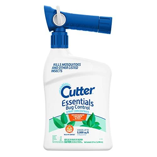 Cutter Essentials Bug Control Spray Concentrate, Kills Mosquitoes by Contact For Insects