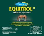 Farnam Equitrol II Feed-Through Fly Control for Horses, Highly Palatable Feed Additive, 20 Pound Bucket, 320 Day Supply for One Horse