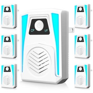 (2025 Upgraded) Ultrasonic Insect & Pest Indoor Repeller, Plug-in Control Electronic Repellent for Roach, Spider, Ant, Rodent, Mouse, Bugs, Mosquito, Mice, 2 Mode Switching (6 Pack)