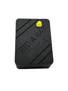 Rid A Rat Model RC-4, Designed for Use in Vehicle Engines, RVs, BBQs, Boats to Defend Against Rats, Mice, and Any Other Rodent Invaders. Using Strobing LED's, Two AA Batteries, and Magnetic Mounting.