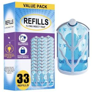 33-Pack Refills for Zevo Flying Insect Trap