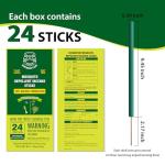 KICKOUTOR® Citronella Incense Sticks - 24 PCS