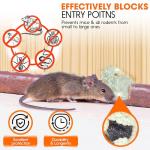 Rodent Barrier Kit with Steel Wool and Foam