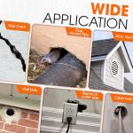 Rodent Barrier Kit with Steel Wool and Foam
