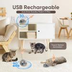 Interactive Rechargeable Cat Mouse Toy with Remote