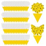 58 Pcs Non-Toxic Yellow Sticky Insect Traps