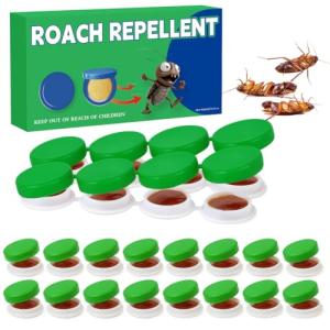 16-Piece Cockroach Repellent Gel Set for Indoor Use