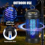 FVOAI Outdoor Bug Zapper and Mosquito Trap